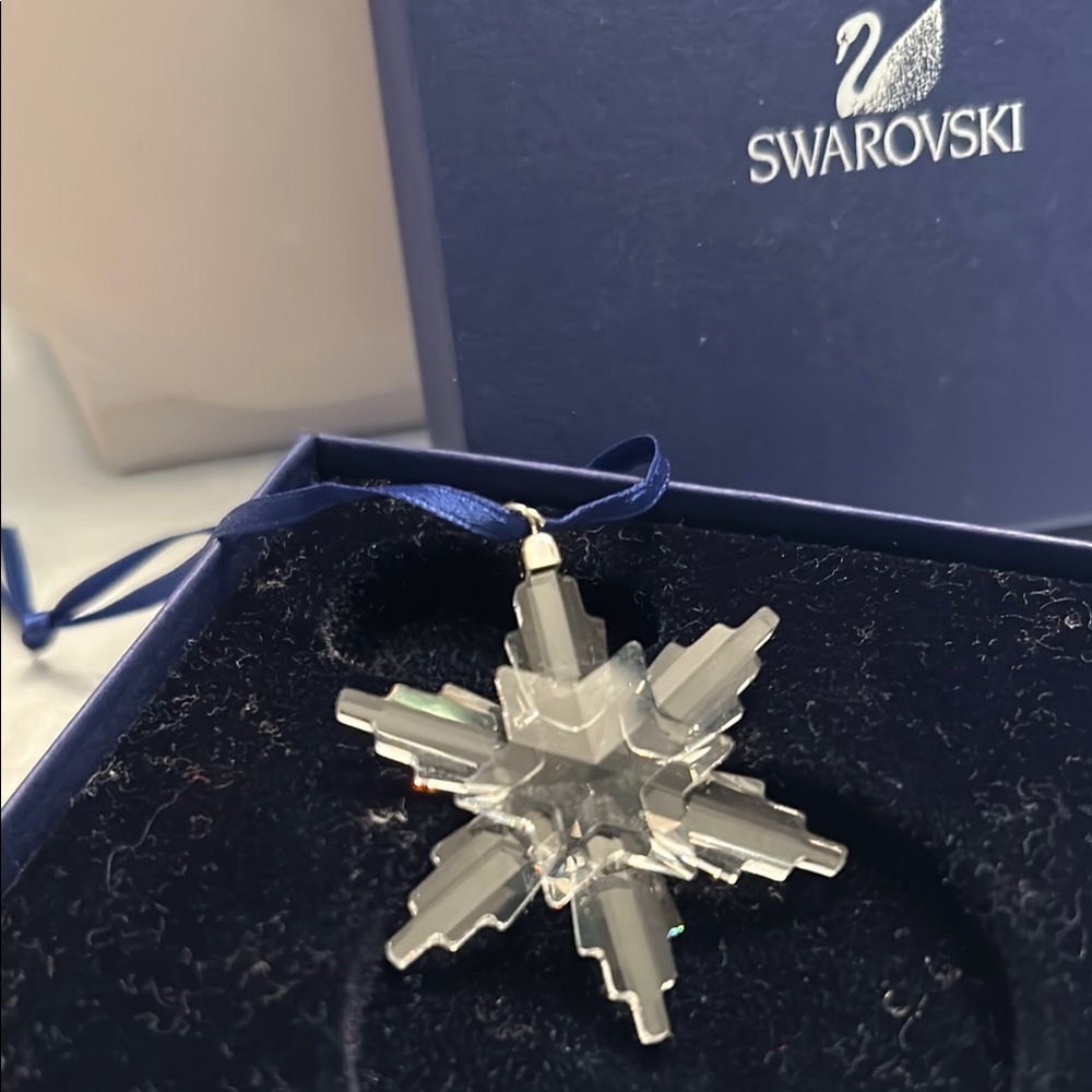 Swarovski Mini 2 inch Crystal Snowflake Ornament
